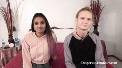 Kama Sutra Gracie and Indie sexy girls from India get their pussies stretched by big cock