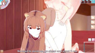 3D/Anime/Hentai, The Rising of the Shield Hero: Raphtalia loves getting fucked by a big dick !!