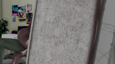 JUNO FROM BEASTARS GIVES LEGOSI A HELPING HAND - SECOND LIFE YIFF [WITH SOUND]