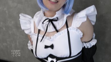 Rem Does Interracial Anime Cosplay Fuck - Covert Japan (JAV English Subtitles)