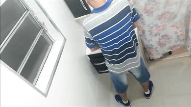 redhead gets fucked by a stranger in the pub's bathroom!