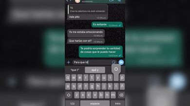 Chat hot, chico de la uni no me quiere pasar o tarea. Pero le mando fotitos sexis y cae
