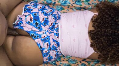 Big-tailed Brazilian, intense orgasms, wet pussy and cum in the ass