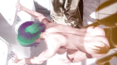 Yua Fucked on the Window