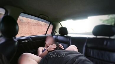 I couldn't stand it and we stopped to fuck in the car