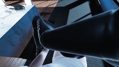 Catwoman Pov in the office