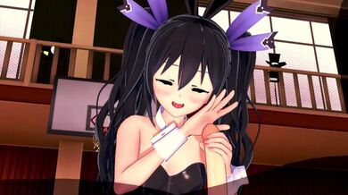 BUNNY GIRL HYPERDIMENSION NEPTUNIA NOIRE 3D HENTAI