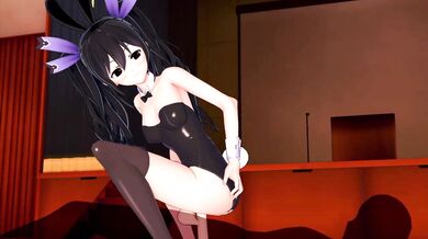 BUNNY GIRL HYPERDIMENSION NEPTUNIA NOIRE 3D HENTAI