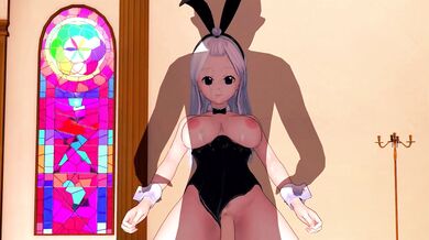 BUNNY GIRL FAIRY TAIL MIRAJANE STRAUSS 3D HENTAI