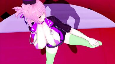 FATE Nightingale halloween costume (3D HENTAI)