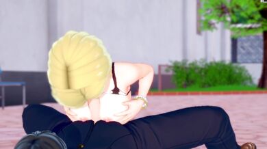 {DBZ} Android 18 gets fucked like a mindless slut {コイカツ!/3D Hentai}